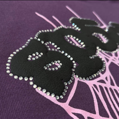 Sp5der Web Hoodie Purple REP 1:1