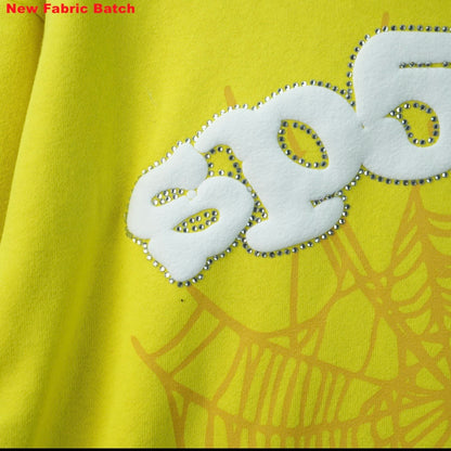 Sp5der Web Hoodie Slime Green REP 1:1